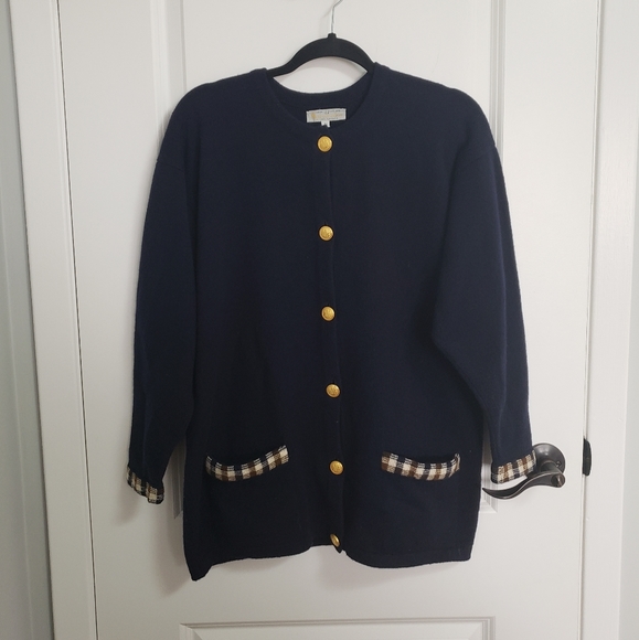 Lambswool Sweater Cardigan 
